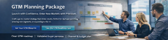 Go To Market planning and execution